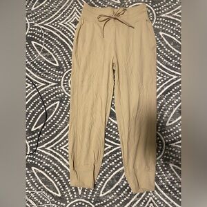 lululemon athletica Womens Beige Joggers